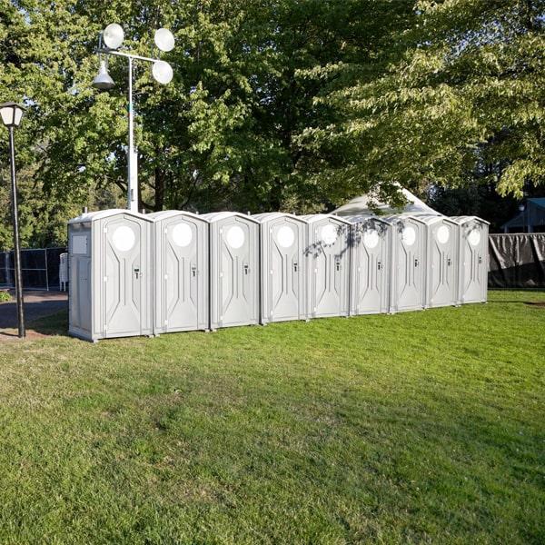 the number of special event portable toilets needed depends on the size and type of event, but our team can help determine the appropriate number based on attendance and duration